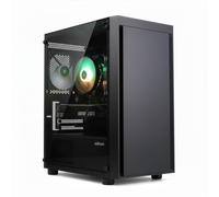 Zalman T3 Plus Mini Tour PC compact - Boîtier d'ordinateur Micro ATX Mini ITX - 2 ventilateurs préinstallés de 120 mm - Panneau latéral en verre trempé - Grille d'aération en maille pour un