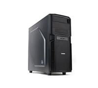 Zalman Z1 - Tour midi - PC - plastique - acier - noir - ATX - sol