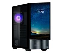 Zalman Boîtier PC Z10 DS – Moyen tour avec écran 15,6'' – Noir