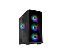 Zalman Z10 DUO - Boîtier PC Midi Tower Noir - ATX/Mini-ITX - 2x3.5" + 2x2.5" - USB 3.2 Gen 1/Gen 2 - 4x120mm installés - Ventirad 173mm max.