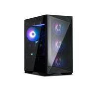 Zalman Z9 Iceberg MS Black - Boîtier PC Midi Tower ATX/EATX, 3x140mm avant, 1x140mm arrière, USB 3.2 Gen 1/Gen 2, Baies 2x3.5" 3x2.5"