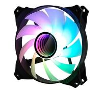 Zalman ZM-IF120, Ventilateur, 120mm, roulement HBS, 3 broches, 21dBA, rétroéclairage ARGB, blanc-noir