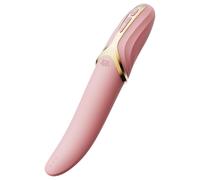 Zalo Eve - vibromasseur rotatif chauffant rechargeable - silicone rose