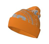 ZALXOZYL Bonnet en Grosse Maille Torsadée avec des Motifs Amusants pour Se Protéger du Froid Lors de Randonnées en Raquettes et Autres Occasions Décontractées. 7 One Size