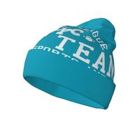 ZALXOZYL Bonnet en Maille Torsadée à Motif Smiley, pour Les Amateurs de Plein Air comme Le Ski, La Raquette et Les Promenades avec Son Chien. 4 One Size