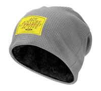 ZALXOZYL Bonnet en Maille Torsadée - Doux, Hypoallergénique, Chaud, Doublure Peluche - pour Les Randonnées en Raquettes et Les Explorations Urbaines, pour Lui et pour Elle Light Gray 9