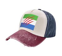 ZALXOZYL Casquette de Baseball Vintage avec Drapeau de La Sierra Leone, Chapeau de Papa Rétro Délavé, Bande Intérieure Résistante, Technologie D'Évaporation Rapide, Activités de Plein Air 1 One Size