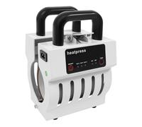 Zalydala Presse chauffante pour tasses, mini presse à chauffage, plaque de transfert de chaleur épaisse, 350 W, température/temps réglable, convient pour l'impression de tasses, impression couleur