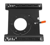 Zalydala Socle rotatif principal pour conducteur ou siège passager - Base rotative en tôle d'acier - Pivotant à 360 ° - Console rotative pour siège conducteur ou passager - Convient pour Transporter