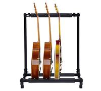 Zalydala Support Universel Pliable pour 4 Guitares et Basses - Portable Multi-Instruments