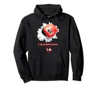 Zamalek 14 Sweat à Capuche, Unisexe pour Adultes, Noir, XXL