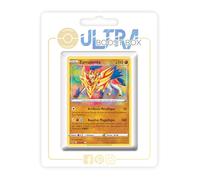 Zamazenta 102/185 Holo Magnifique - Ultraboost X Epée et Bouclier 4 Voltage Éclatant - Coffret de 10 Cartes Pokémon Françaises