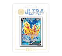 Zamazenta V 163/172 Full Art - Ultraboost X Epée et Bouclier 9 Stars Étincelantes - Coffret de 10 Cartes Pokémon Françaises