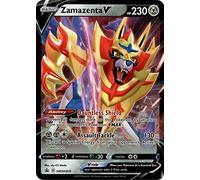 Zamazenta V SWSH019 Pokemon Promo Card (SWSH Promo Series) + TitanCards® Toploader