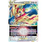 Zamazenta VSTAR 099/159 Carte Pokémon Rare VSTAR (SWSH Crown Zenith) + 1 Toploader TitanCards®