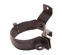 ZAMBELLI Collier de descente Marron 80mm, pour montage en bois, résistant ŕ la corrosion