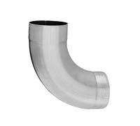 ZAMBELLI Coude de tuyau de descente 85 degrés 80mm Argent