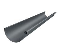ZAMBELLI Gouttière demi-ronde RG250, 2m Anthracite zinc