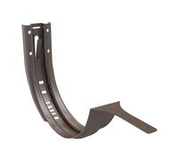 ZAMBELLI Support Panneau Avant Galvanisé 105mm, Brun Cuivré Demi-Ronde