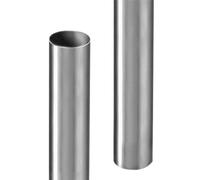 ZAMBELLI Tuyau de descente serti 80mm, 2m Argent acier galvanisé