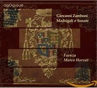Zamboni Giovanni - Zamboni/Madrigali E Sonate [Import]