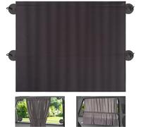 Zamboo Baby Car Sun Visor Xxl 68 X 50 Cm ¿ Blackout Curtain With Suction Cup ¿ Uv Protection And Against Heat For Side Windows ¿ Grey (Pack Of 1)