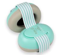 Zamboo Casque Anti Bruit Bébé dès 12 Mois - Norme DIN EN 352-1, Menthe | Protection auditive enfant réglable pour avion, concert, festival, feu d’artifice et événements sportifs