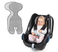 Zamboo Coussin Siege Auto Été, Assise pour Cosy Bebe Respirante, Gris | Compatible avec Maxi-COSI, Cybex et autres I Anti-transpiration, protège des taches