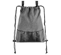 Zamboo Sac a Dos a Langer, Organisateur Poussette et Landau, Universel pour Sport - Léger, avec Compartiments, Crochets de Fixation - Gris Noir