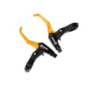 Zambuph 1 paire de leviers de frein vélo guidon réglable vtt VTT poignées vélo cyclisme sécurité peinture équipement, Or