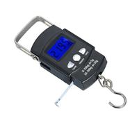 Zambuph 50 kg balance de poids électronique crochet suspendu LCD affichage numérique Balance Tare balances de voyage bagages poche Steelyard