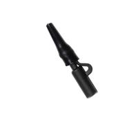 Zambuph 50 pièces/Kit Clips de Plomb de sécurité émerillons Terminal Portable extérieur Eau Douce Eau salée mer Flux Poisson attirail, Le Noir