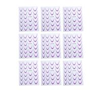 Zambuph 9 pièces/ensemble élégant ligne française autocollants pour ongles Simple et ABS accessoires de décalcomanie pour ongles autocollants pour moules pour, mille neuf cent vingt-six