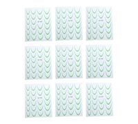 Zambuph 9 pièces/ensemble élégant ligne française autocollants pour ongles Simple et ABS accessoires de décalcomanie pour ongles autocollants pour moules pour, mille neuf cent vingt-trois