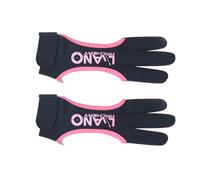 Zambuph à l'arc Finger Guard Portable à trois doigts Pratique l'arc Feild Gants de légers pour Jeune Adulte Débutant, Rose, S