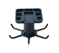 Zambuph ABS cuisine cintre remplacement couleur unie sans poinçon 6 griffe tasse tasse outil de cuisson brosse pendentif porte-étagère accessoires, Bleu