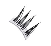 Zambuph Accessoires d'aide pédagogique pour la formation au maquillage, modèle de cils avec base stable, adapté Pour aux démonstrations en t à l'amélioration des compétences, outils de