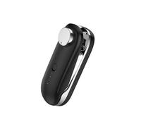 Zambuph Accueil Portable Électrique Snack Cookie Sac Scellant Réglable USB De Charge De Poche Chauffage D'étanchéité Outil Cuisine Accessoire, Le noir