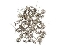 Zambuph Apprêts pour bijoux, apprêts pour boucles d'oreilles, coupelles vierges conçues pour créer de superbes boucles d'oreilles uniques : transformez facilement vos breloques perles préférées en