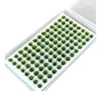 Zambuph Aspect réaliste de grappe de Gazon Artificiel pour n'importe Quel Espace, Miniatures en résine, touffe d'herbe Statique, Mini touffe d'herbe Polyvalente, N ° 3