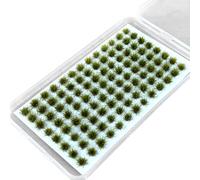 Zambuph Aspect réaliste de grappe de Gazon Artificiel pour n'importe Quel Espace, Miniatures en résine, touffe d'herbe Statique, Mini touffe d'herbe Polyvalente, Numéro 4