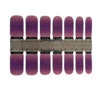 Zambuph Autocollant à ongles dégradé Style auto-adhésif étanche carré amovible Type de presse à pâter pointes de manucure forte viscosité, C1051