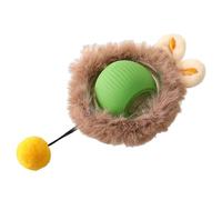 Zambuph Balle Jouet Intelligente pour Chats, Interactive pour Un Divertissement sans Fin, ne Vous inquiétez Donc Pas de Vous ennuyer et de déprimer, Vert
