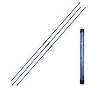 Zambuph Bâton d'alignement de Golf en Fibre de Verre Tige d'indicateur Direction Portable pour débutants en Plein air Outils Pratique, Bleu