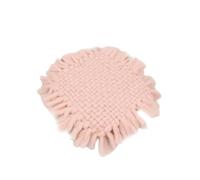 Zambuph Bébé Photographie Accessoires Couverture Crochet Grosses couvertures carrées Stuffer Photo Coussin 4545 Fibre pour bébé Studio, Rose, 45 * 45 cm