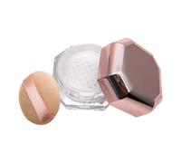 Zambuph Boîte à maquillage pour poudre libre avec couvercle hermétique, idéale pour les voyages et la maison. Fabriquée en plastique résistant, Pour elle est facile à
