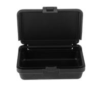 Zambuph Boîte à Outils Pliable et Facile à pour Un Rangement Pratique et sûr des Petits Outils. Fermeture clé pour Une résistance maximale pour aux Chocs. Boîtier épais, Noir, 14.8 x 9.2 x 3.8 cm