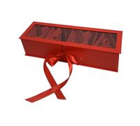 Zambuph Boîte en carton en forme de lettre « Maman » à remplir, idéale pour emballer des fleurs, des cadeaux et célébrations. Résistante et durable. Cette boîte offre un espace généreux pour