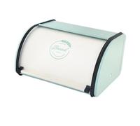 Zambuph Boîtes de Rangement rétro élégantes, Jolies boîtes à Pain, décoration et fonctionnalité pour Salon et Cuisine, de Rangement pour collations à Poser sur Le comptoir dans Le, Blanc Vert, S