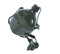 Zambuph Bouteille d'eau de Camping écologique, réduit les déchets plastiques avec une Solution en aluminium, bouteille de Camping en métal plein air Durable, Vert, 2L